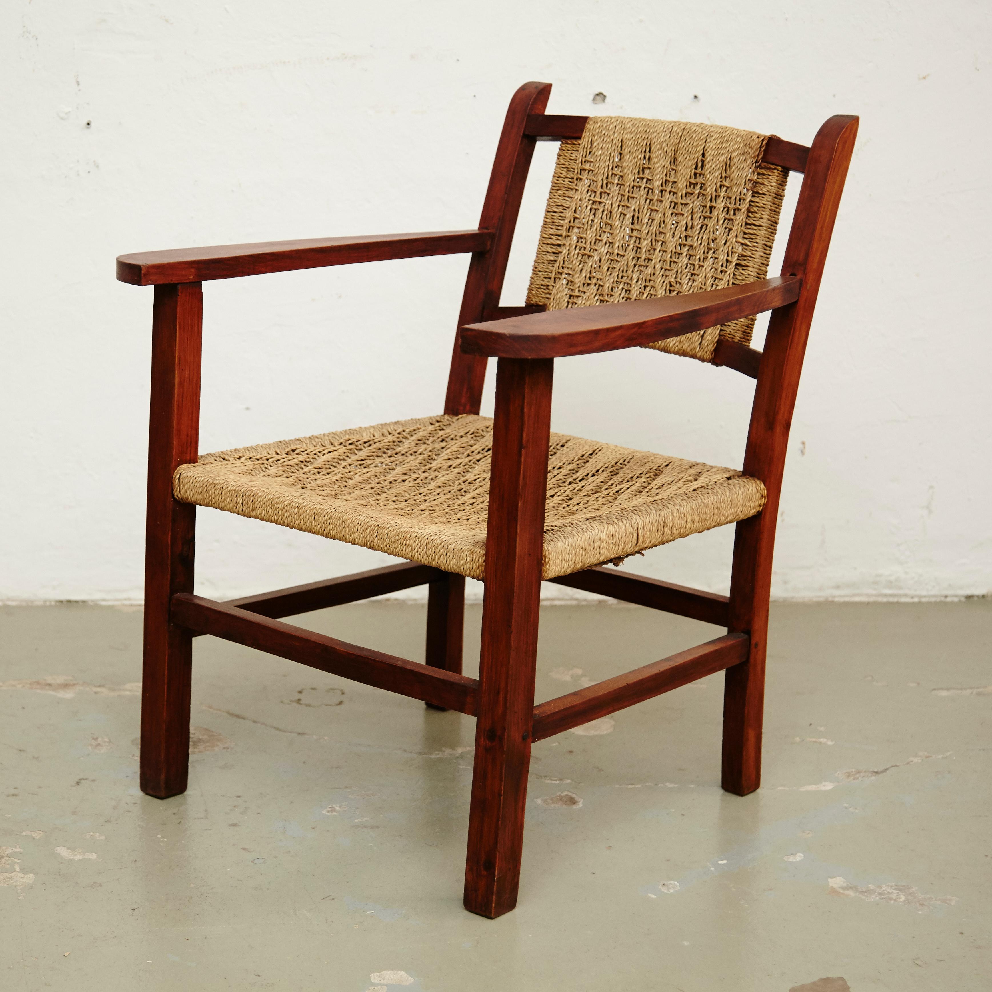 Late 20th Century Pair of Armchair after Josep Torres Clave, circa 1970