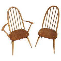 Pair of Armchair and Windsor Chair by Lucian Randolph Ercolani