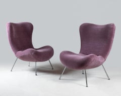 Coppia di poltrone di Fritz Neth