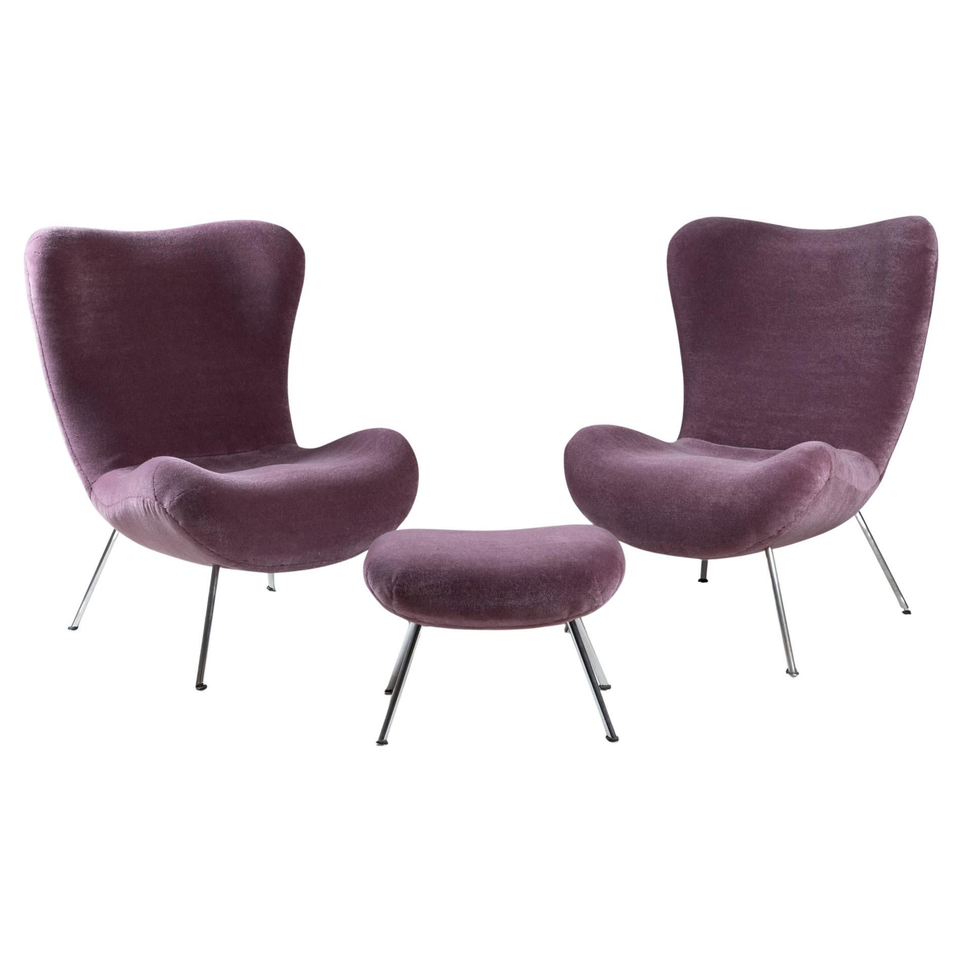 Pair of Armchair by Fritz Neth