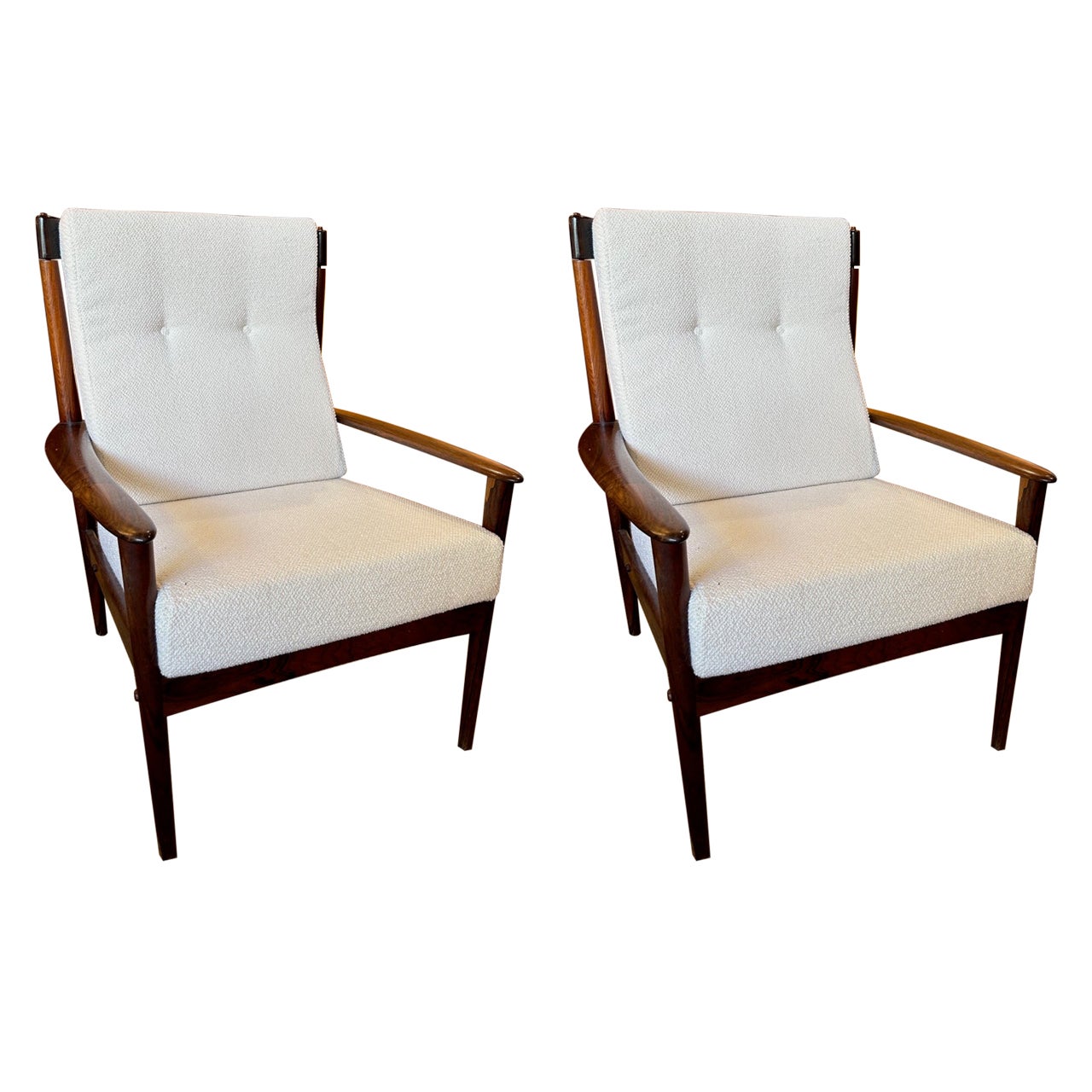 Pareja de sillones de Greta Jalk, Dinamarca, hacia 1950 en venta