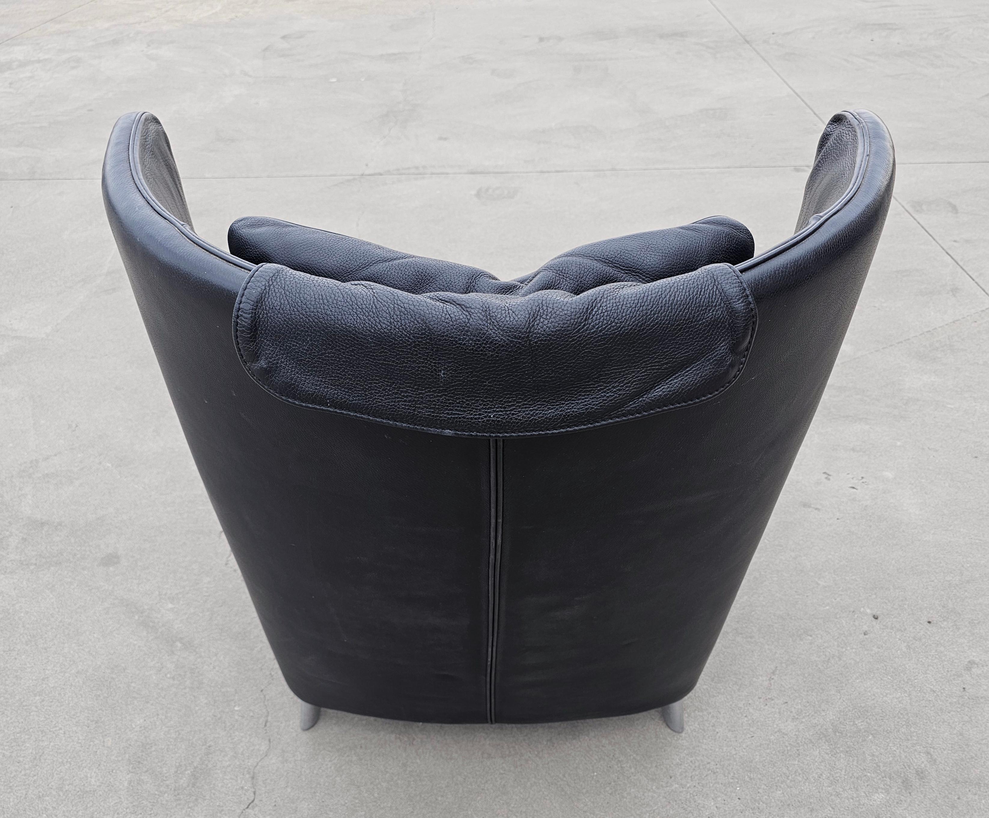Pair of Armchair designed by Franz-Josef Schulte for De Sede, model DS-23 For Sale 4