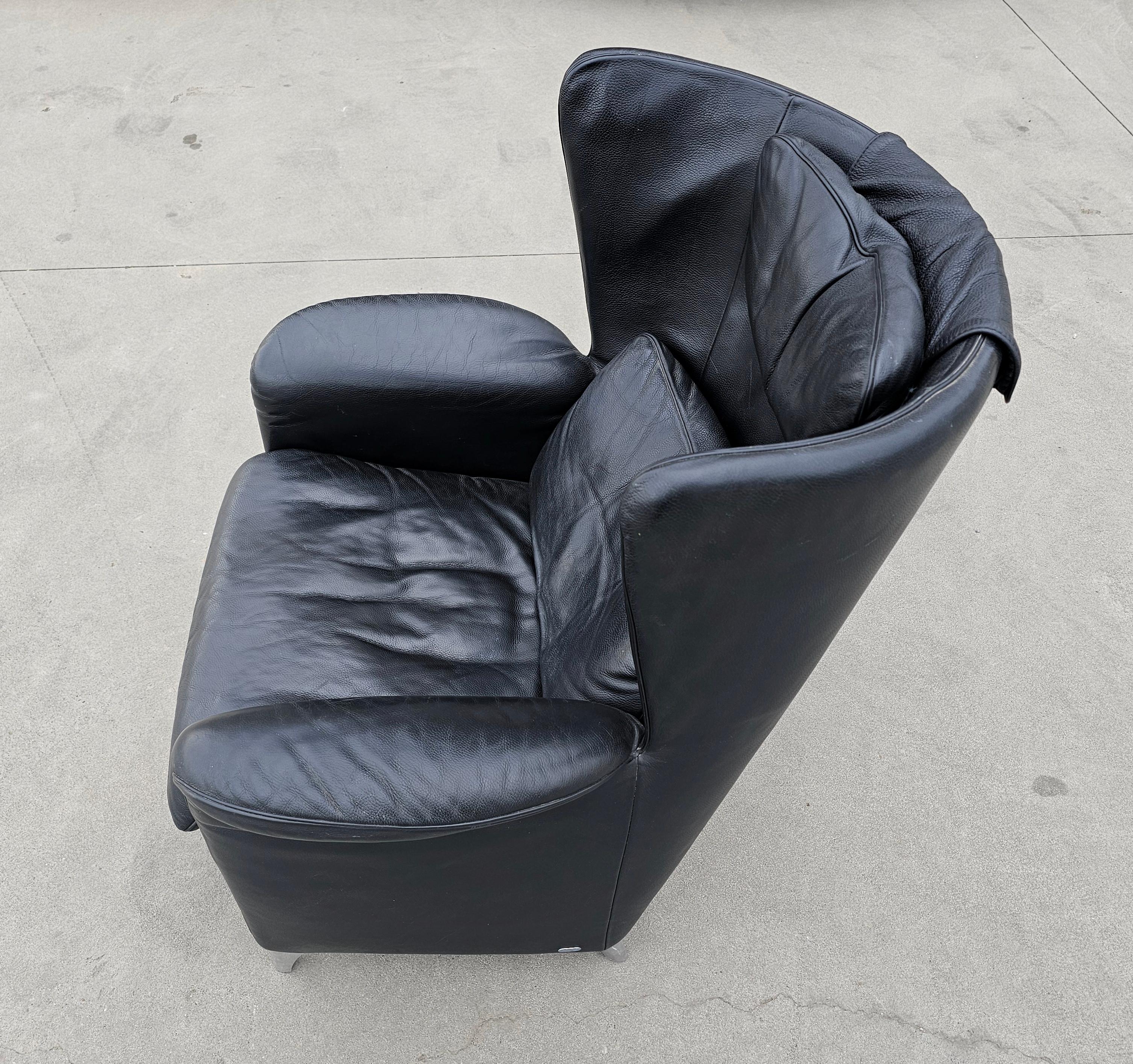 Pair of Armchair designed by Franz-Josef Schulte for De Sede, model DS-23 For Sale 5