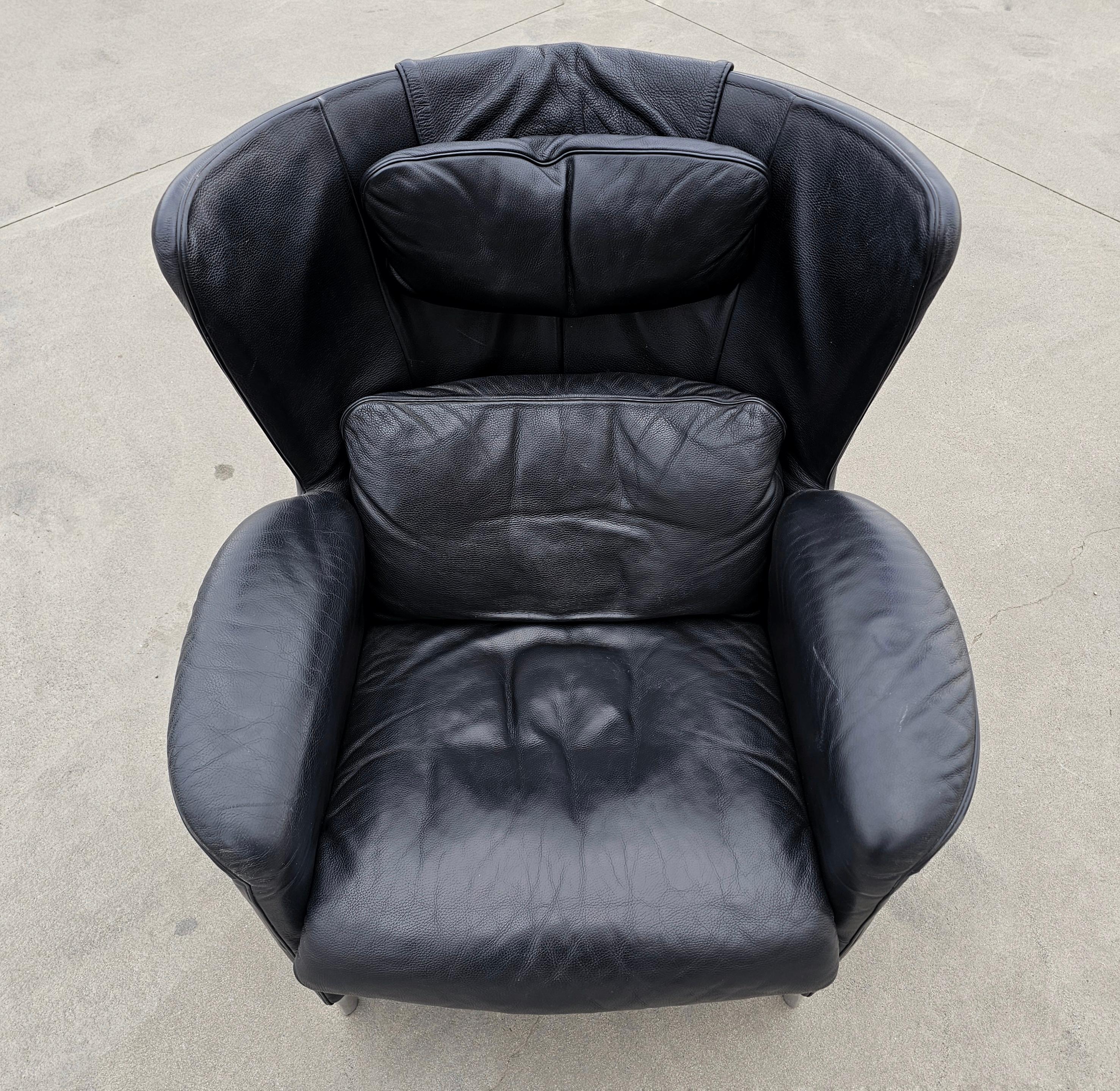 Pair of Armchair designed by Franz-Josef Schulte for De Sede, model DS-23 For Sale 2