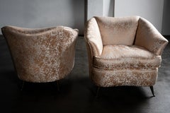 Pair of Armchair Gio Ponti Casa e Giardino, 1930s Full Restoration by Greenapple