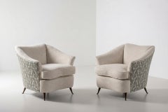 Pair of Armchair Gio Ponti Casa e Giardino, 1930s Full Restoration by Greenapple