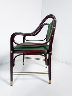 Pair of Armchairs "412" by Otto Wagner for J&J Kohn, Austria, 1900