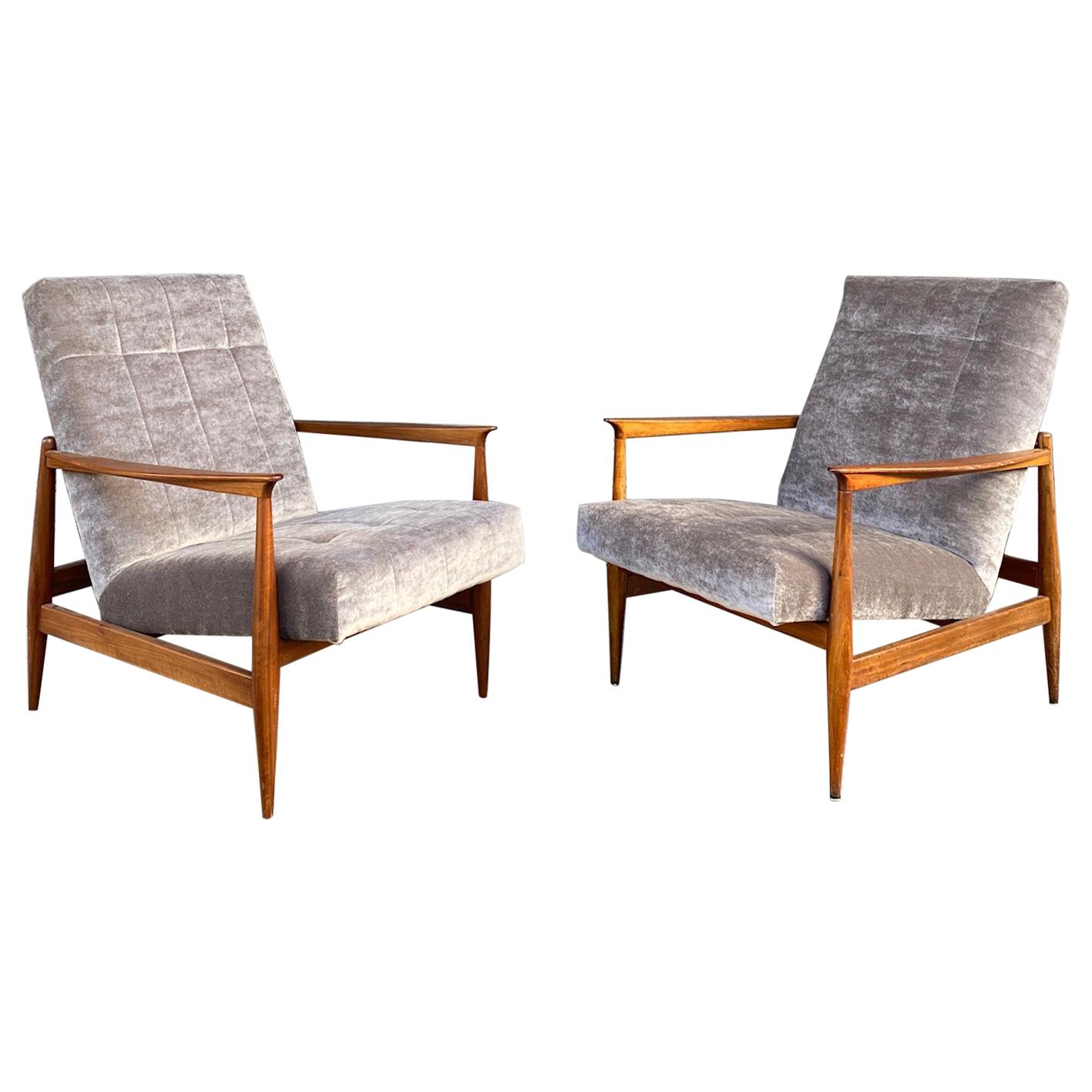 Pair of Armchairs, Altamira Editions, Portugal, 1960s For Sale