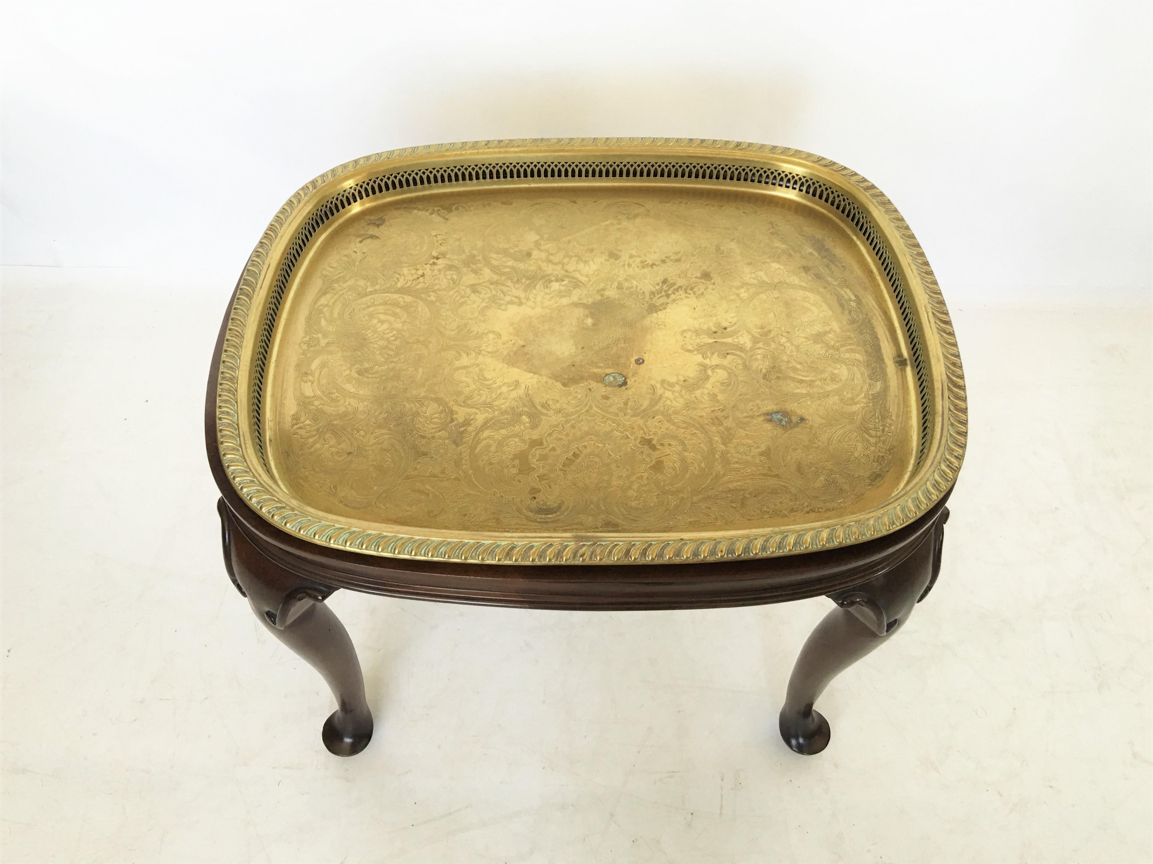 Pair of Armchairs and Table by Hickory Chair Co. 5