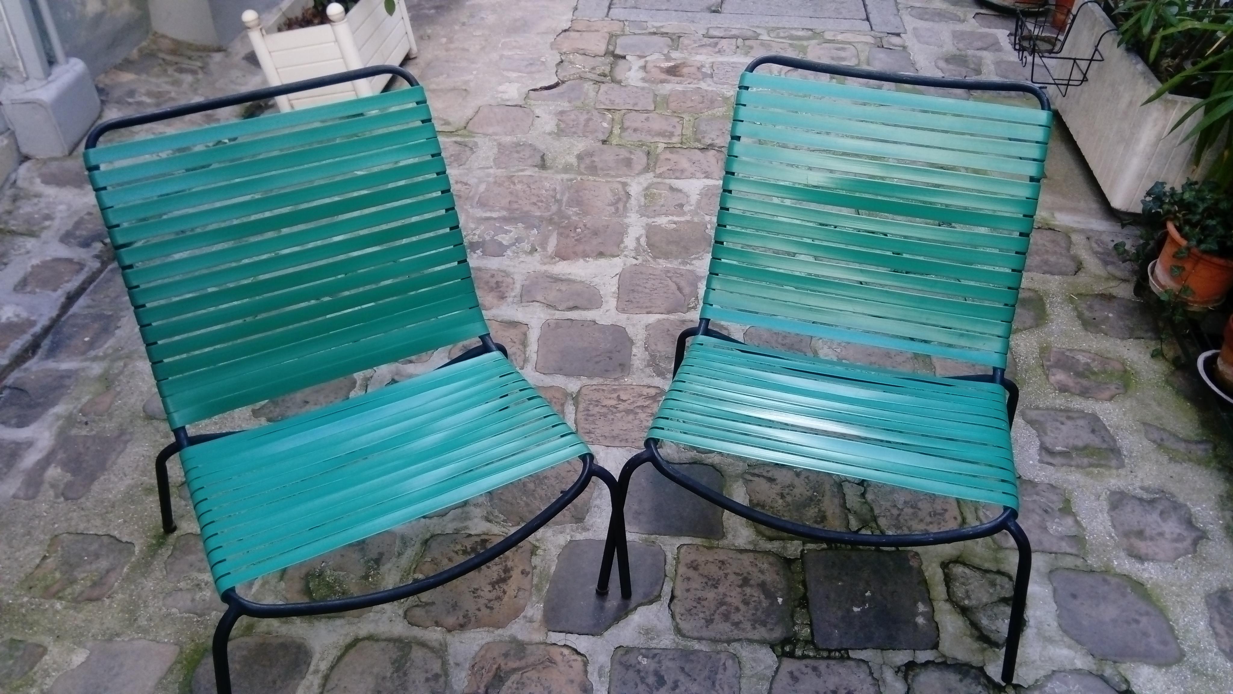 Pair of Armchairs André Monpoix 9