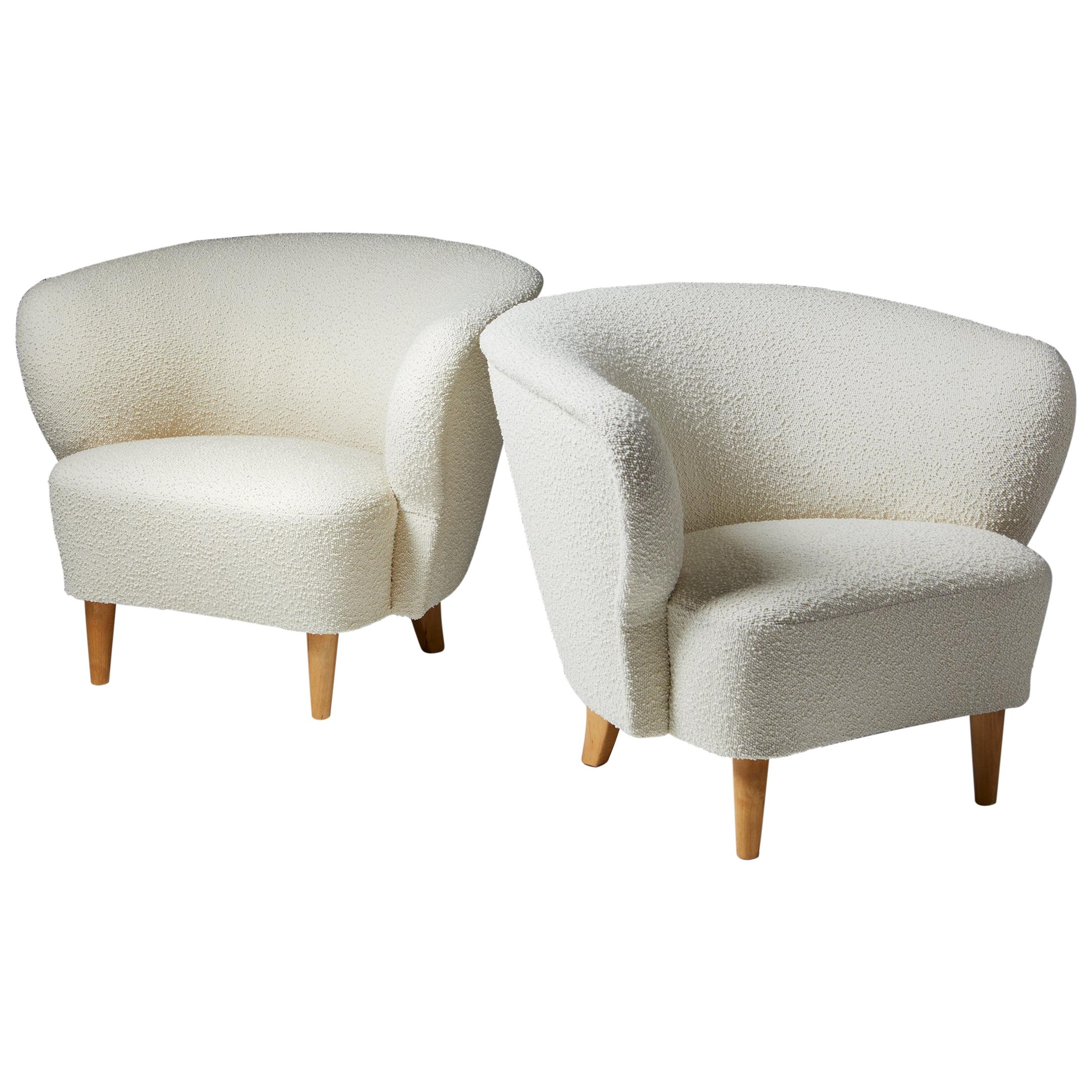 Pair of Armchairs, Anonymous, Finland, 1940s