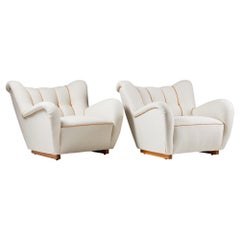 Pair of Armchairs, Anonymous, Sweden, 1940s