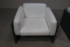 Pair of  armchairs – “Arnolfo” by Mauro Marzocchi for Simon International, Italy