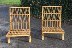 Pair Of Armchairs Attributed To Audoux Minnet