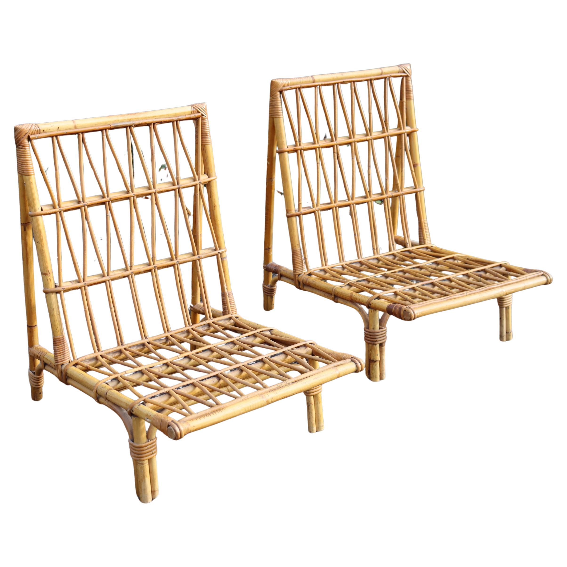 Pair Of Armchairs Attributed To Audoux Minnet in vendita