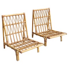 Pair Of Armchairs Attributed To Audoux Minnet