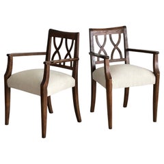 Coppia di poltrone attribuite a Baptistin Spade risalenti agli anni '40