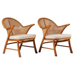 Pair of Armchairs Attributed to Frits Schlegel, Denmark, 1930s-1940s