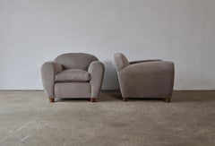 Pair of Armchairs, Attributed to Guglielmo Ulrich, Italy, 1950s