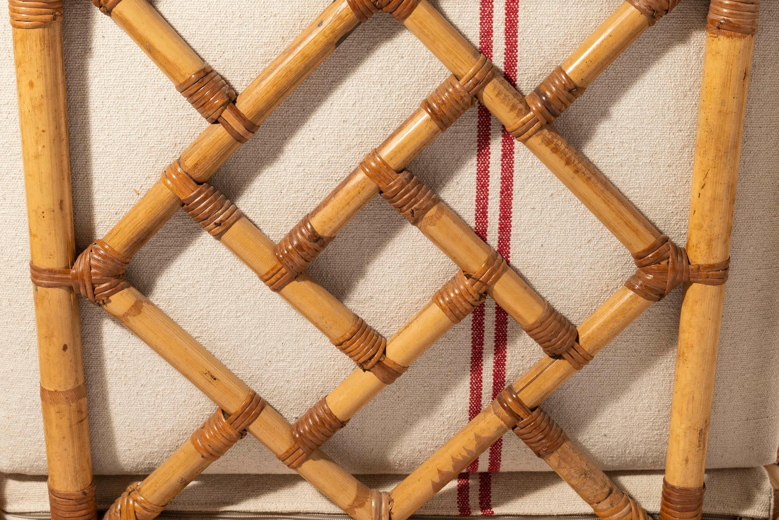 Pair of Armchairs, Bamboo, circa 1960, France 3