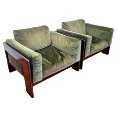 Pair of Armchairs Bastiano Designed by Afra & Tobia Scarpa for Gavina, Italy 60s