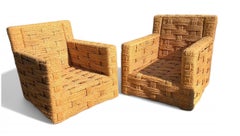 Pair of armchairs by Adrien Audoux et Frida Minnet