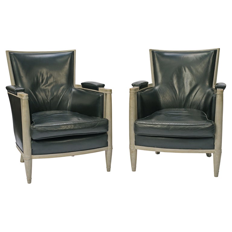 Pair of Armchairs by Andre Arbus For Sale