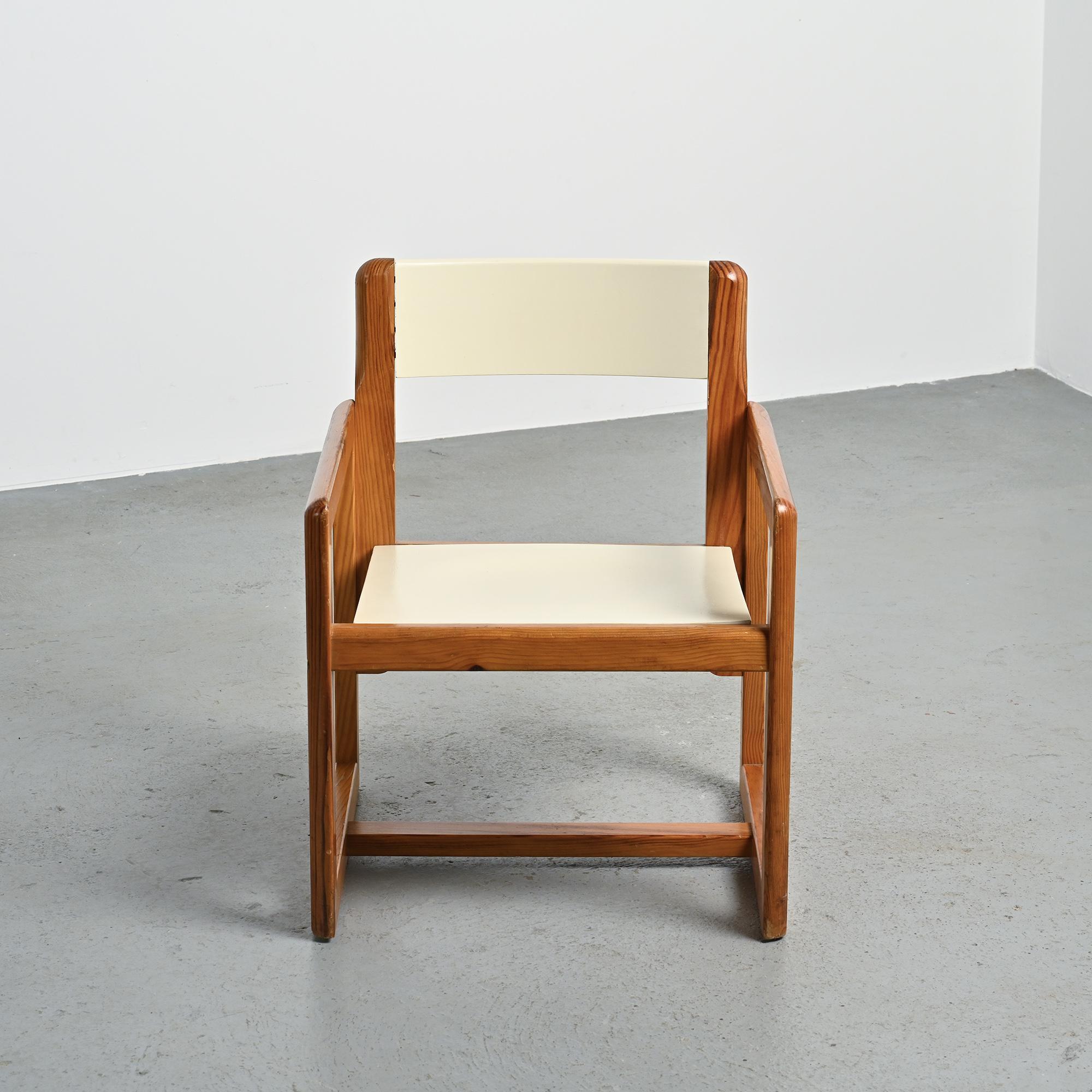 Paar Sessel von André Sornay, Frankreich 1960er Jahre im Angebot 10