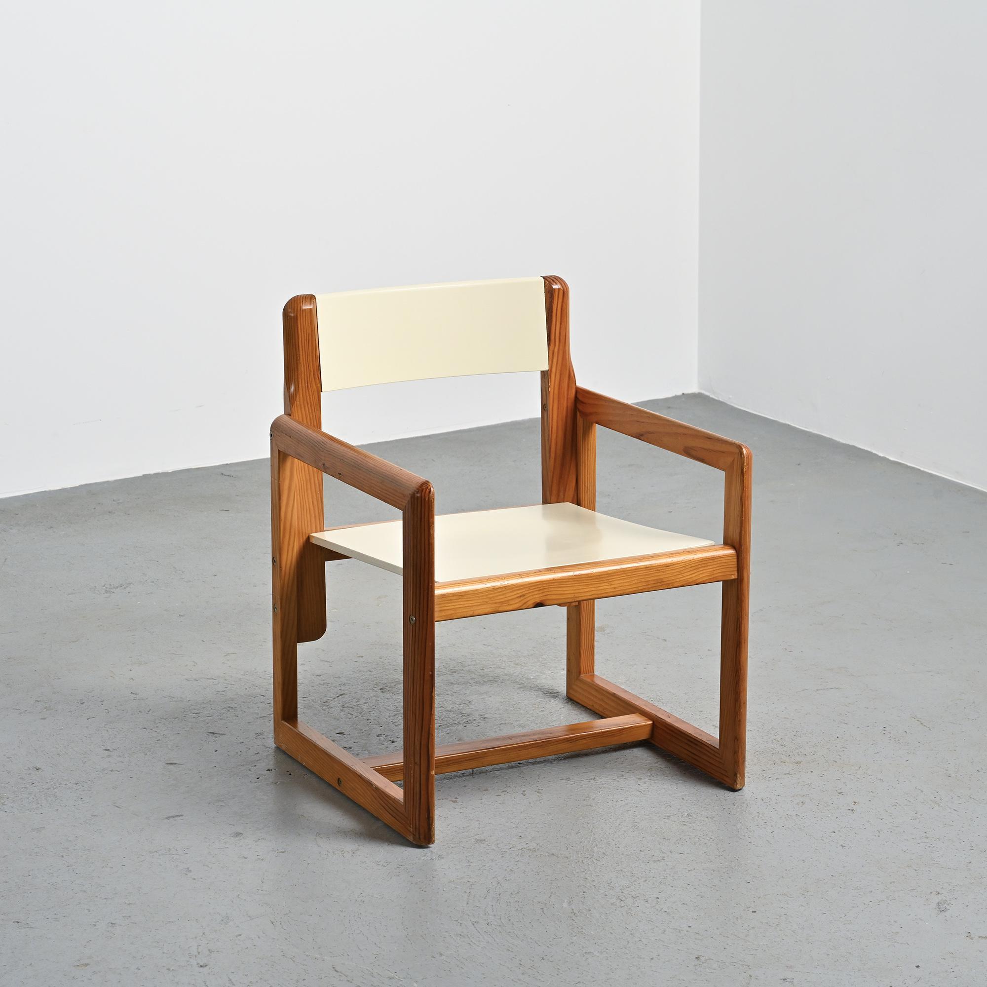 Paar Sessel von André Sornay, Frankreich 1960er Jahre im Angebot 11