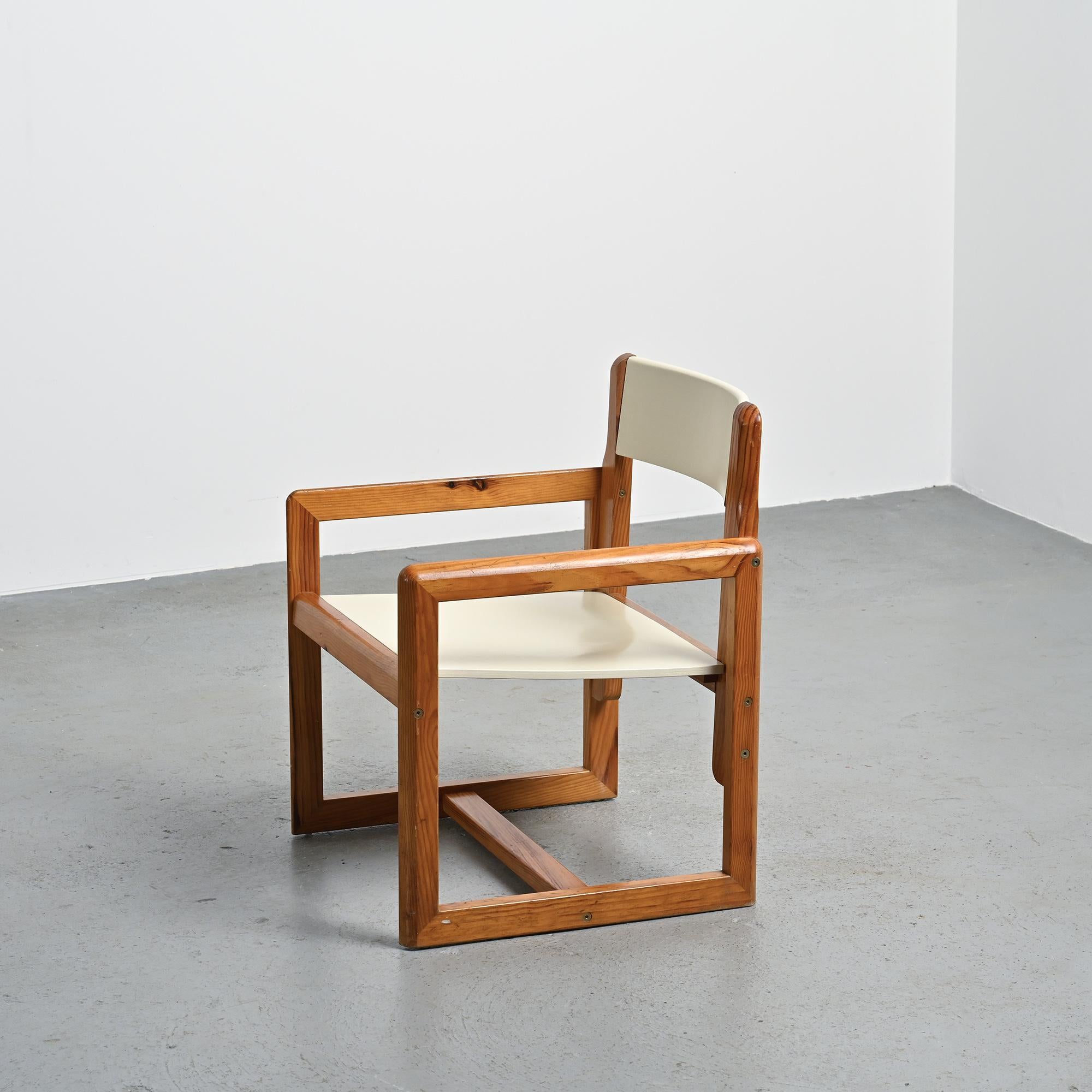 Paar Sessel von André Sornay, Frankreich 1960er Jahre im Angebot 12