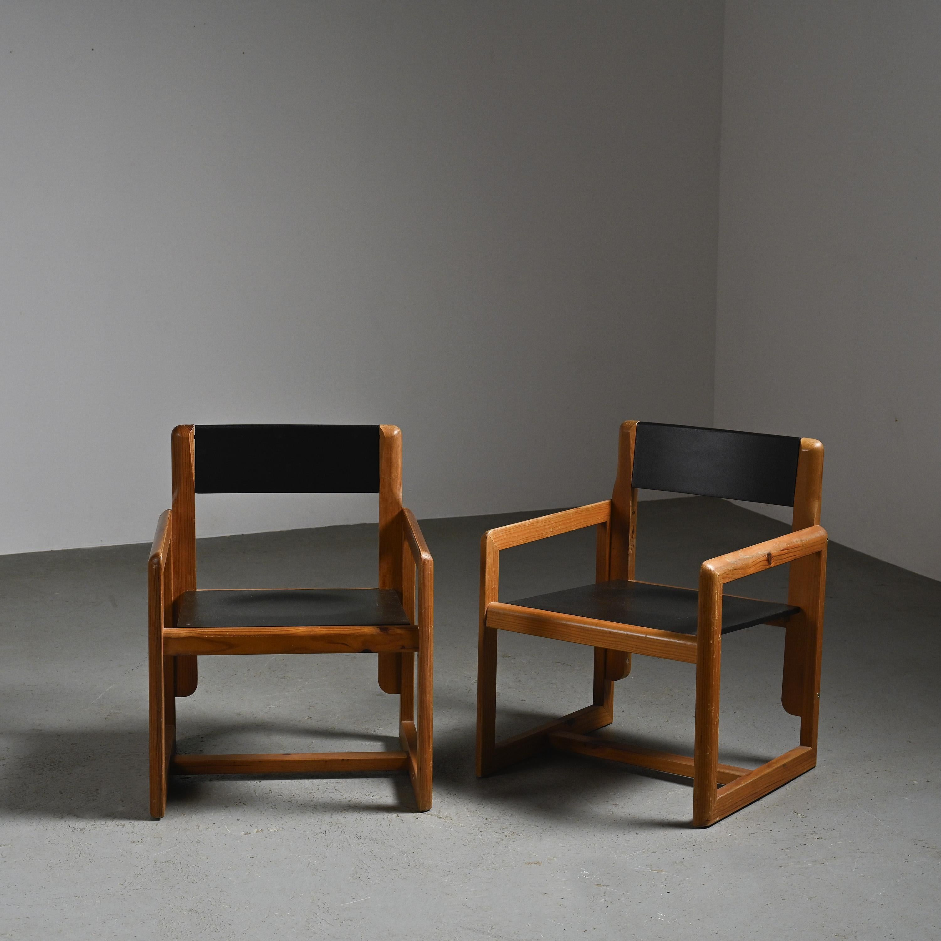 French Pair of Armchairs by André Sornay, France 1960s