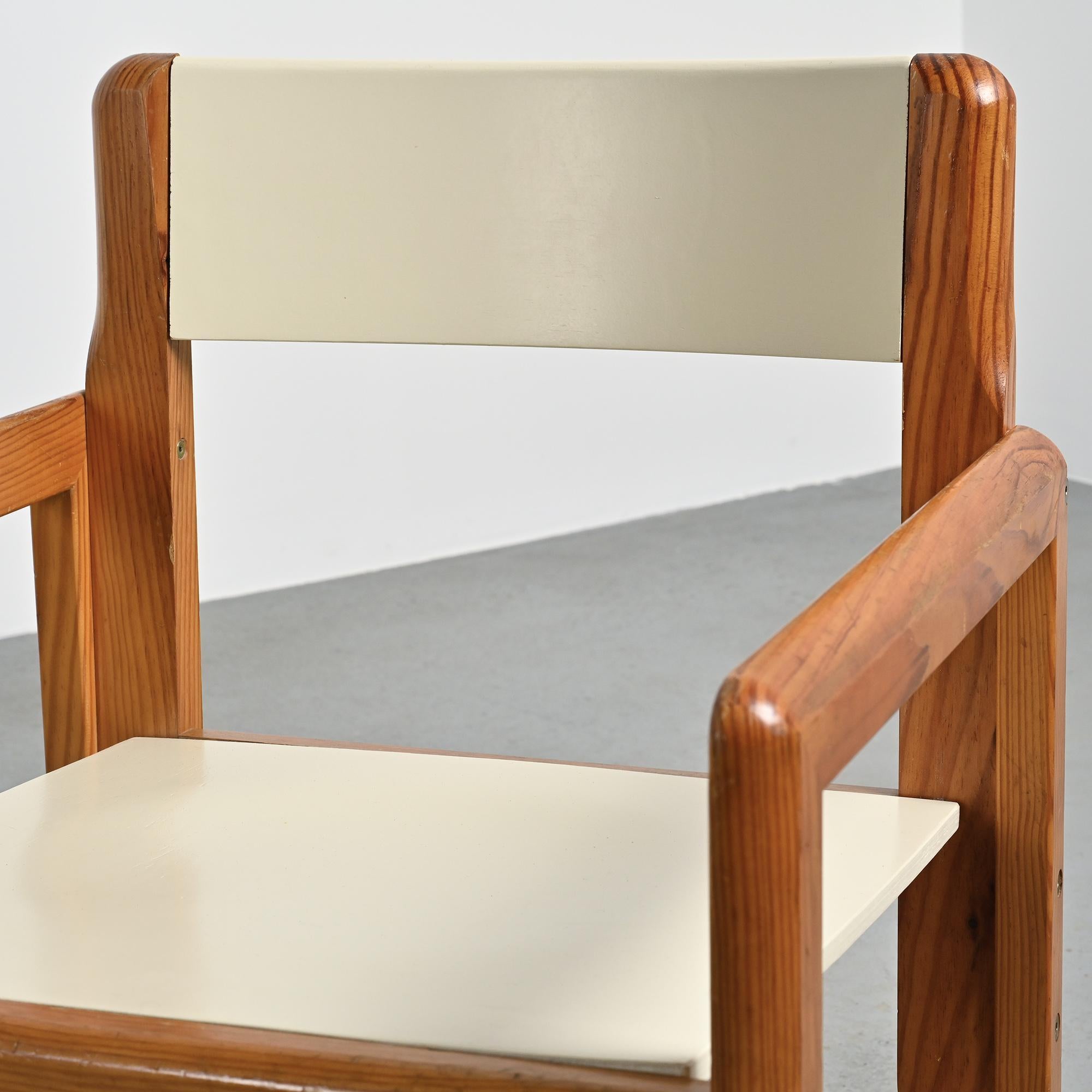 Paar Sessel von André Sornay, Frankreich 1960er Jahre im Zustand „Relativ gut“ im Angebot in VILLEURBANNE, FR