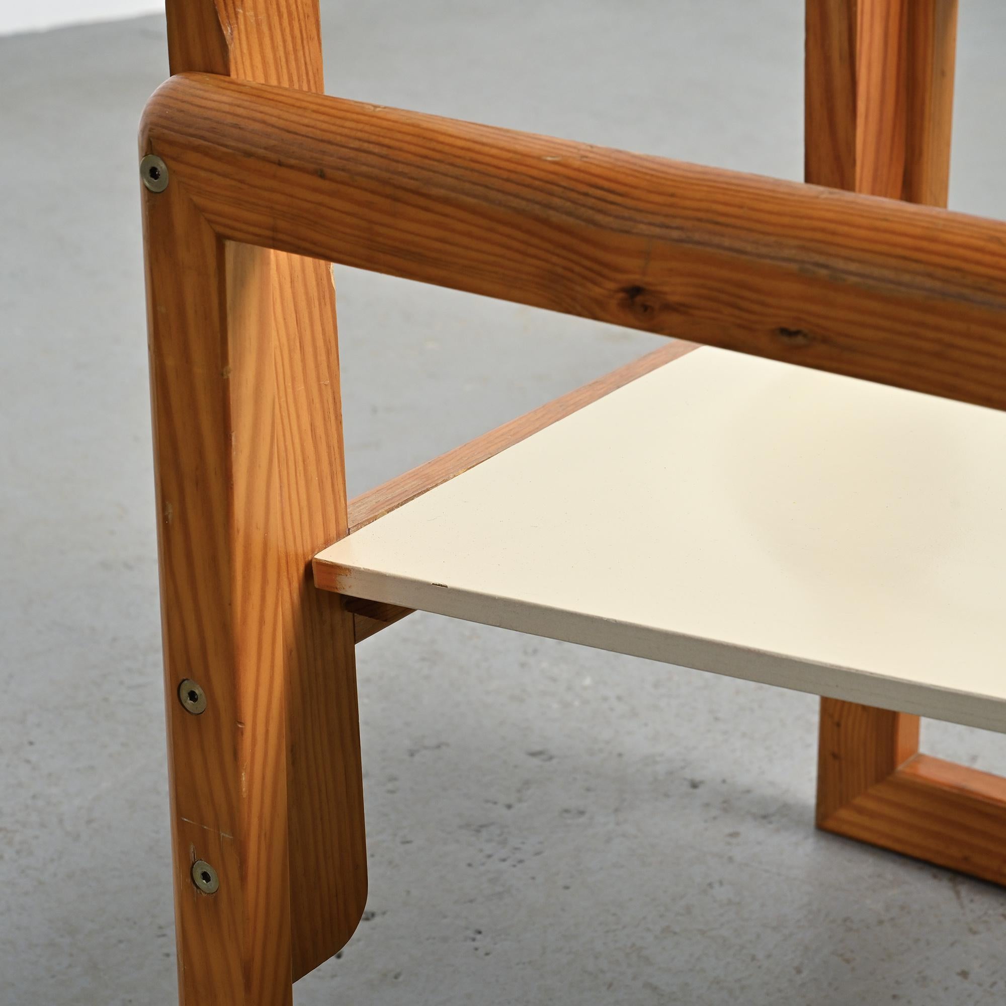 Paar Sessel von André Sornay, Frankreich 1960er Jahre (Holz) im Angebot