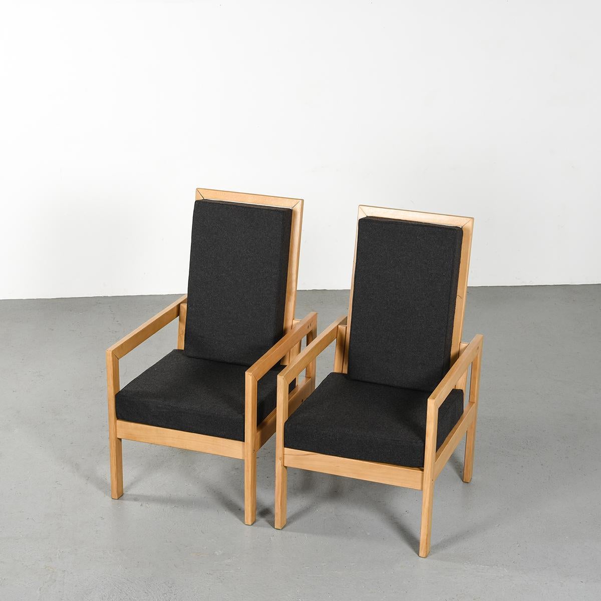 Mid-Century Modern Pair of Armchairs by André Sornay, France, circa 1960