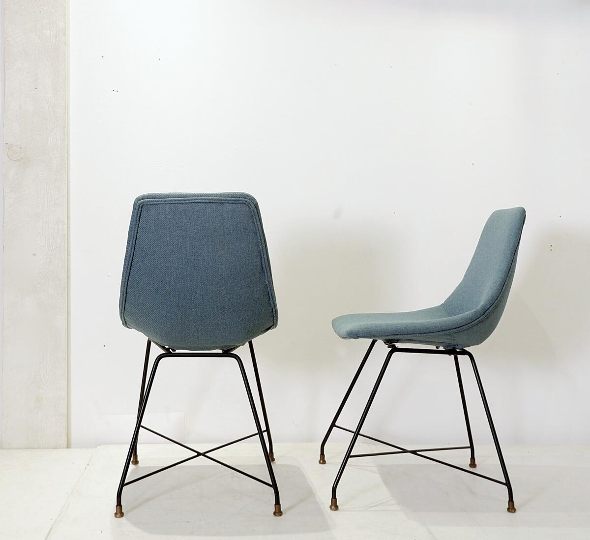 Pair of armchairs by Augusto Bozzi for Saporiti Italia - 1960s
