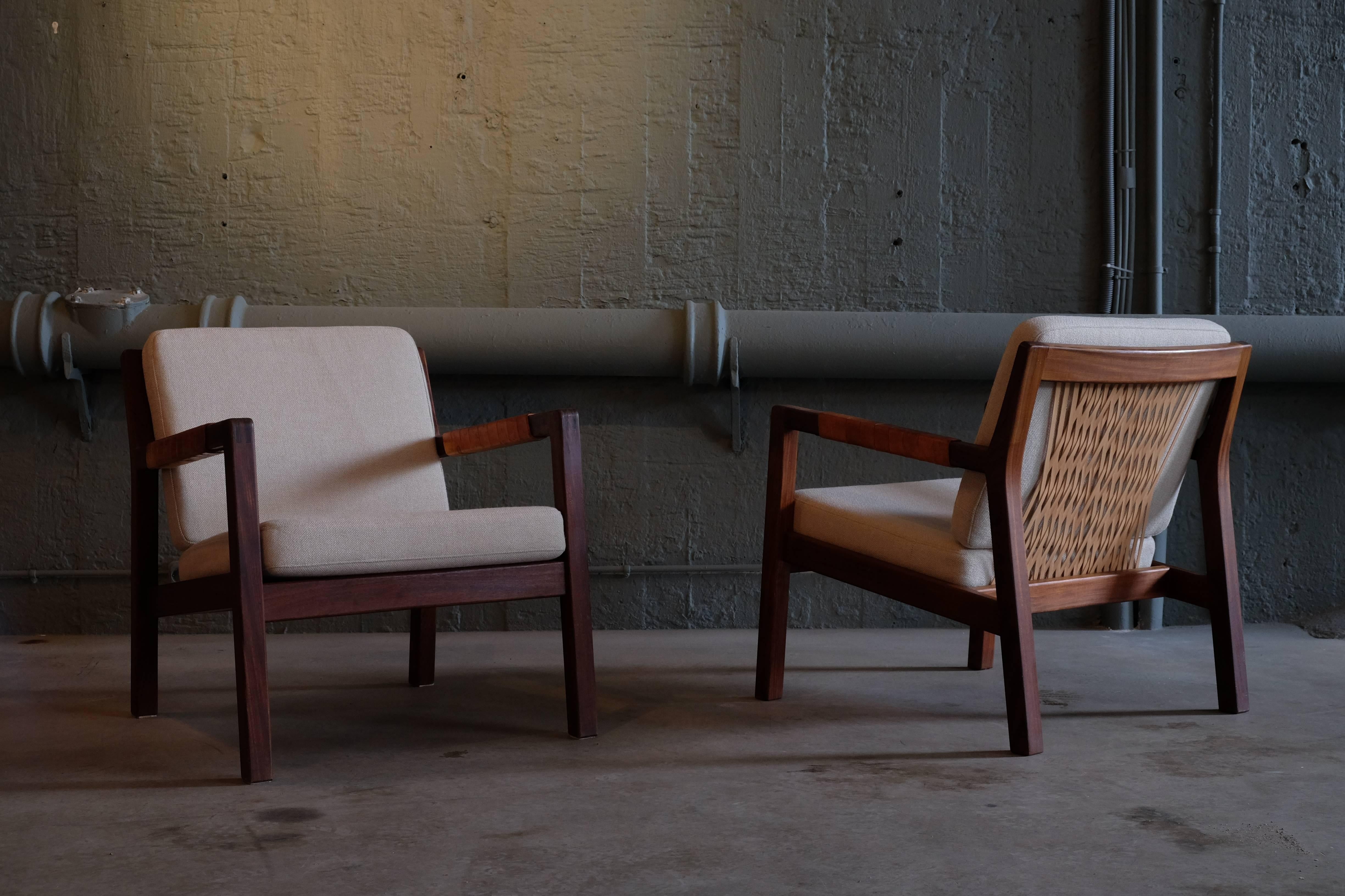 Finnish Pair of Armchairs by Carl Gustav Hiort af Ornäs, 1950s