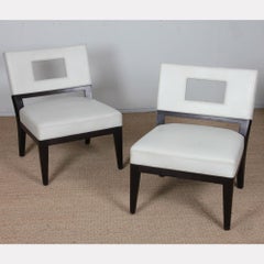 Pair of armchairs by Christian Liaigre for Holly Hunt, 1990