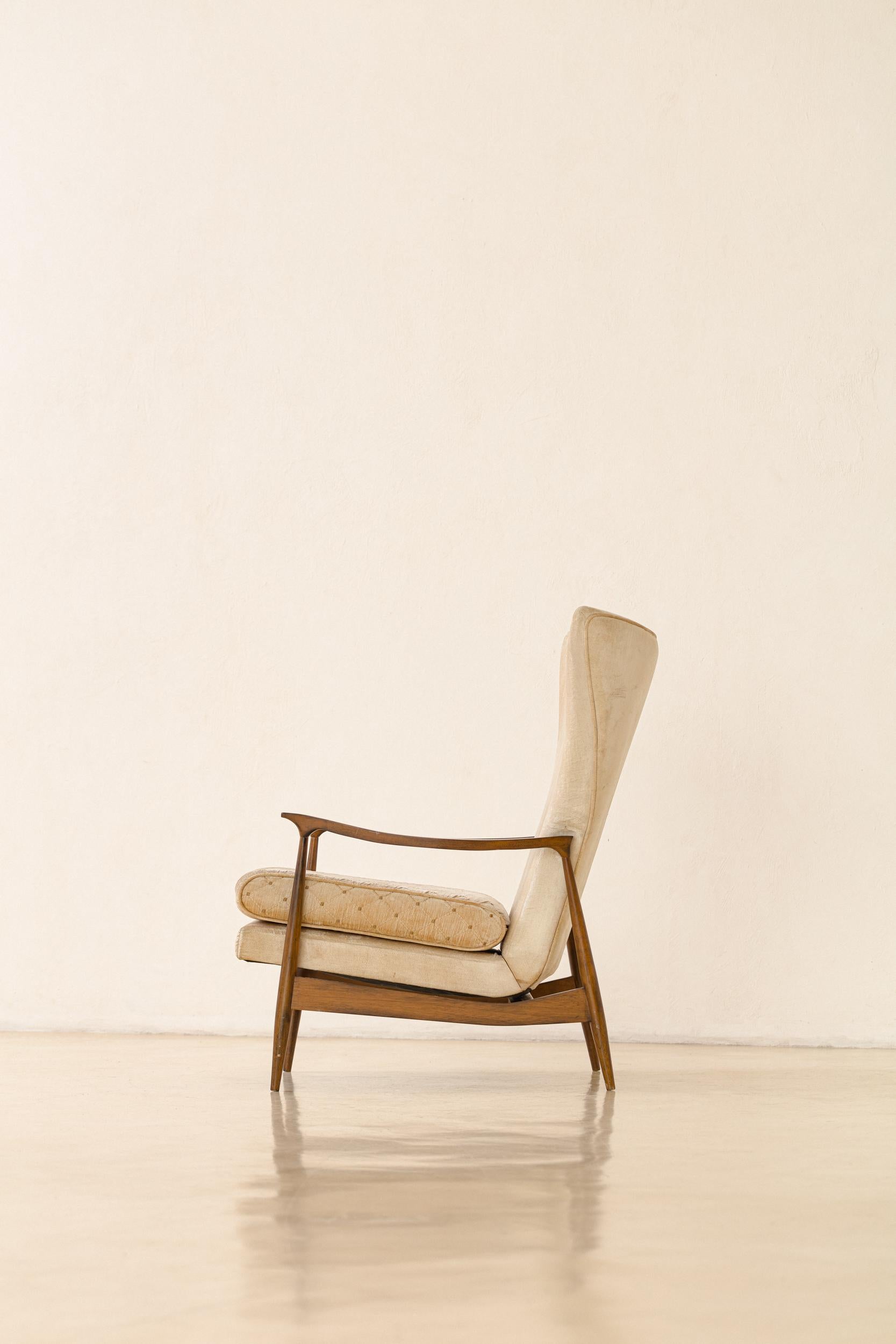Pareja de sillones de Cimo, Muebles brasileños, Diseño de mediados de siglo, Vintage Moderno de mediados de siglo en venta