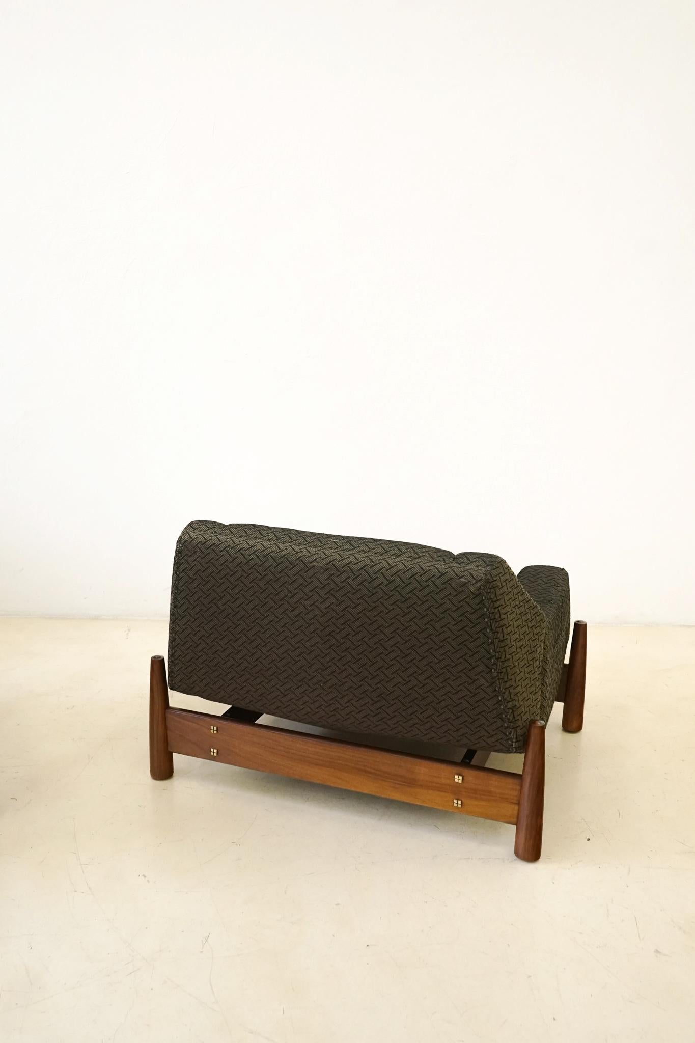 Pareja de sillones de Cimo, muebles vintage, diseño de mediados de siglo en Bueno estado para la venta en New York, NY