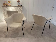 Pareja de sillones de Claude Vassal