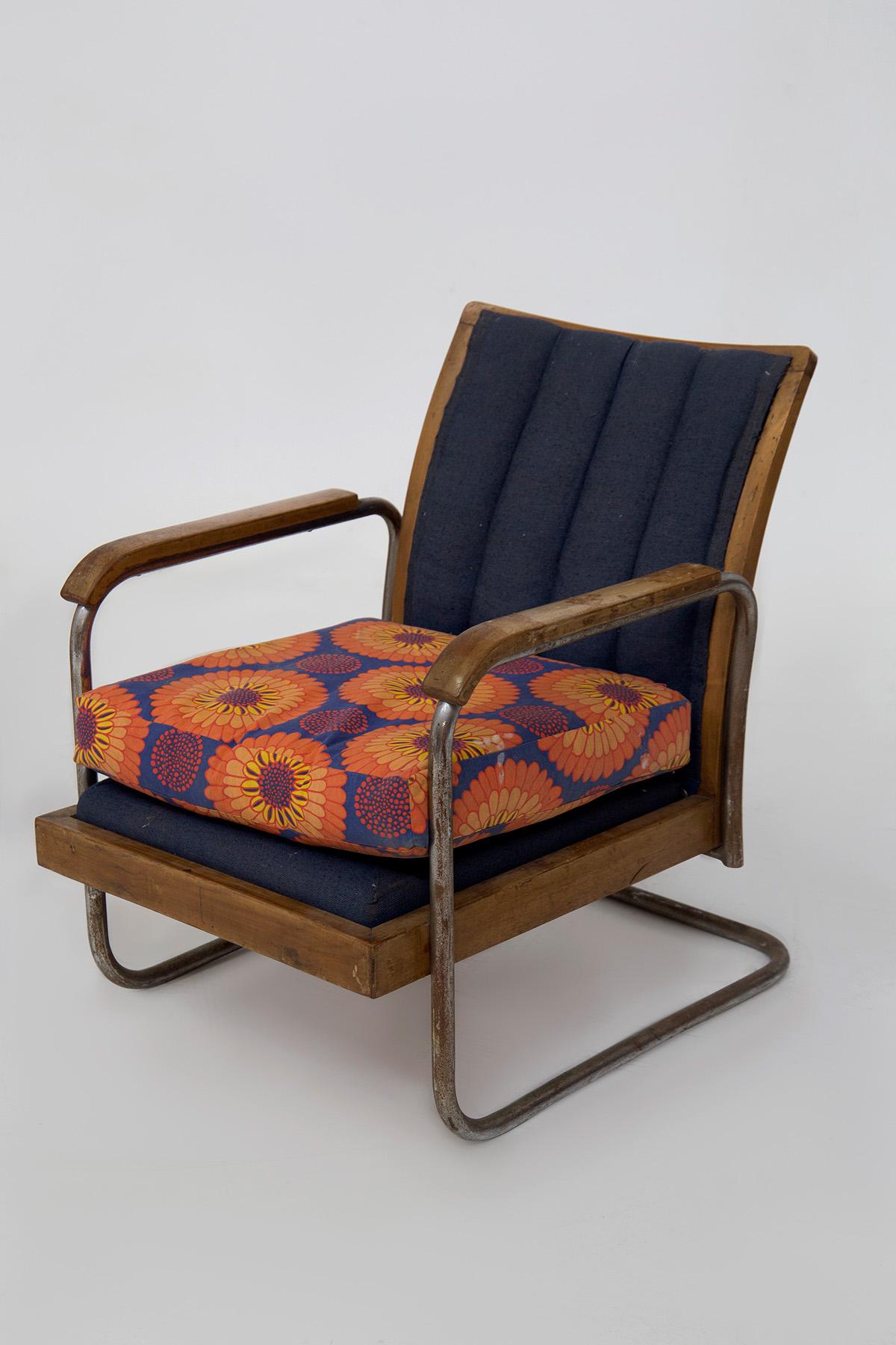 Paire de fauteuils Columbus en vente 6