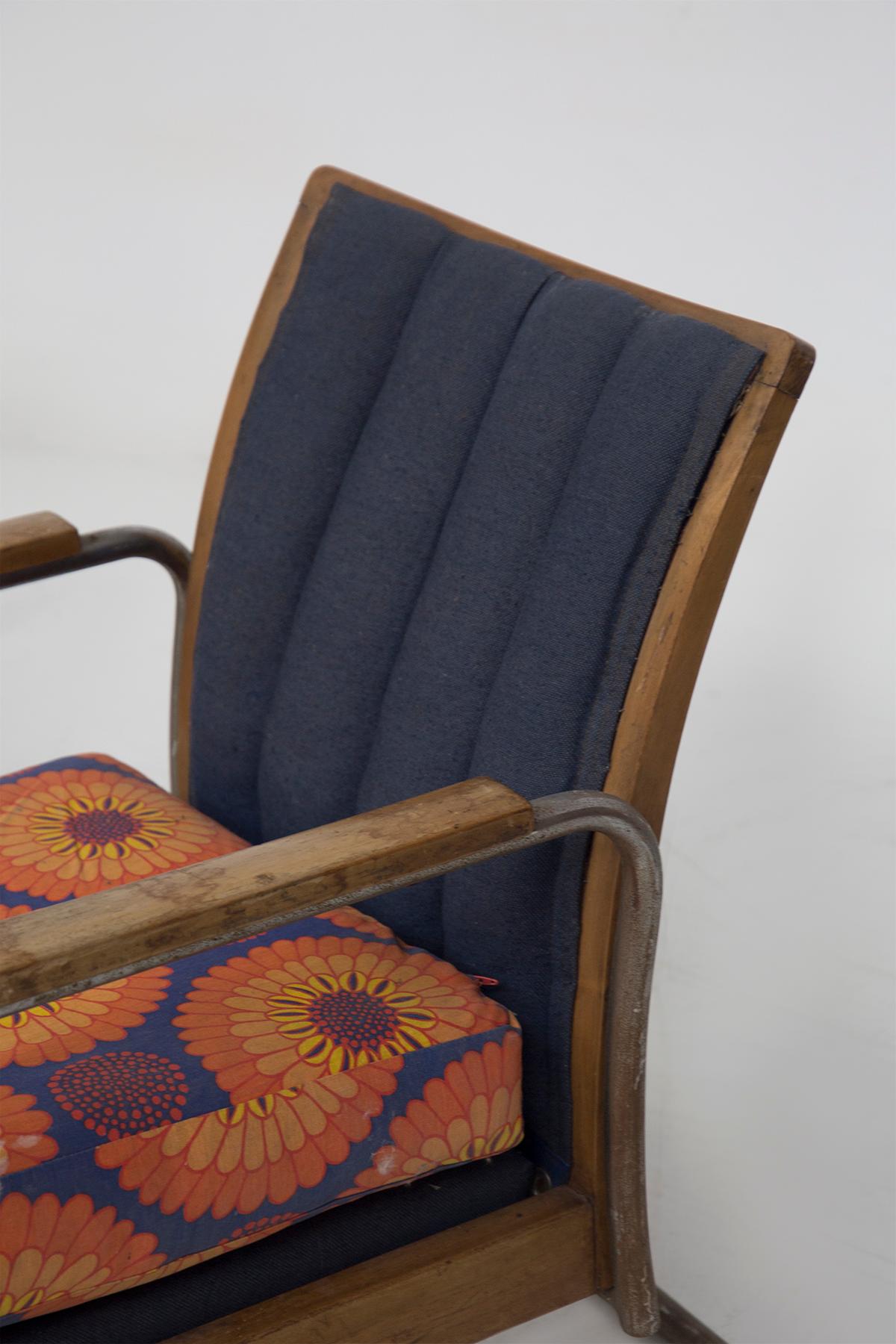 Paire de fauteuils Columbus en vente 7