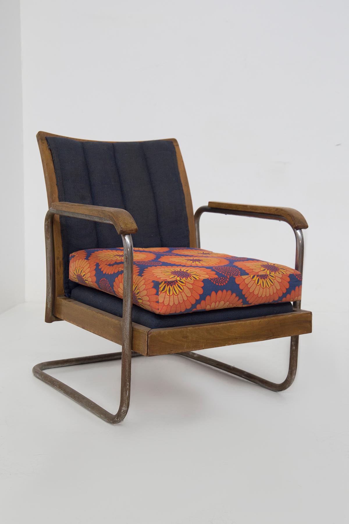 Coton Paire de fauteuils Columbus en vente