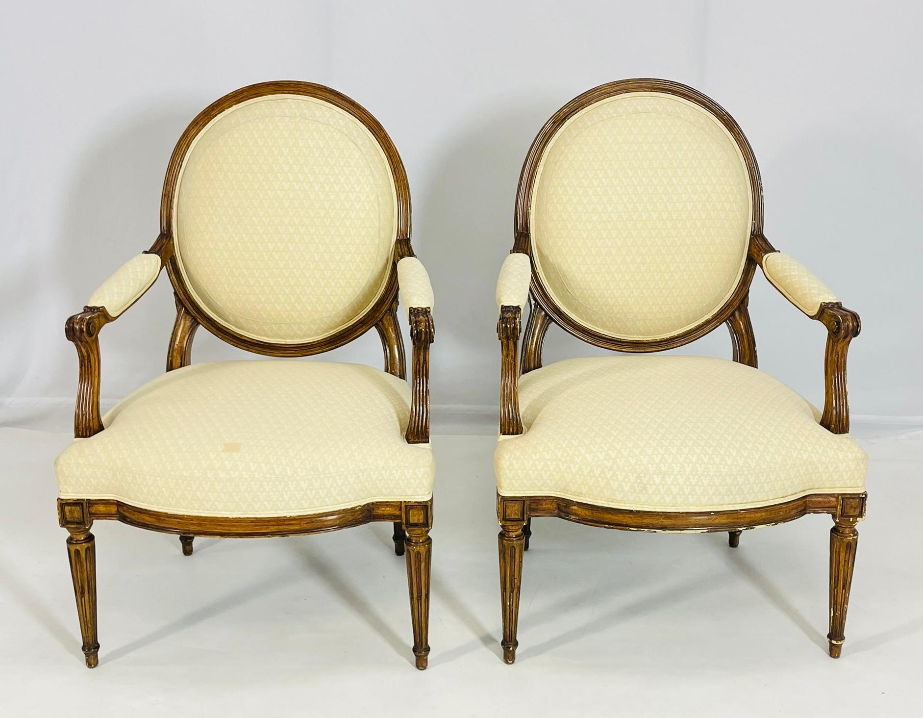 Mid-Century Modern Paire de fauteuils de Dennis & Leen, États-Unis, années 1990 en vente
