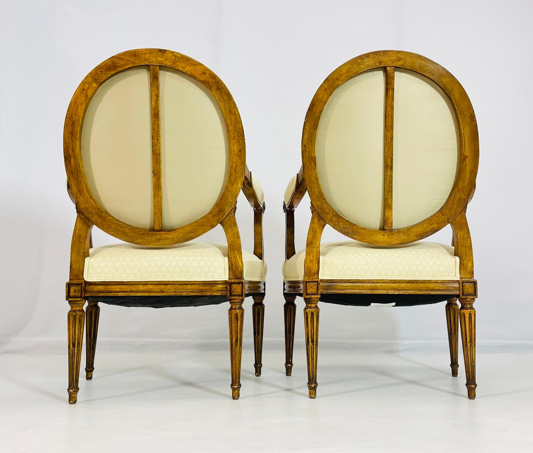 Fait main Paire de fauteuils de Dennis & Leen, États-Unis, années 1990 en vente