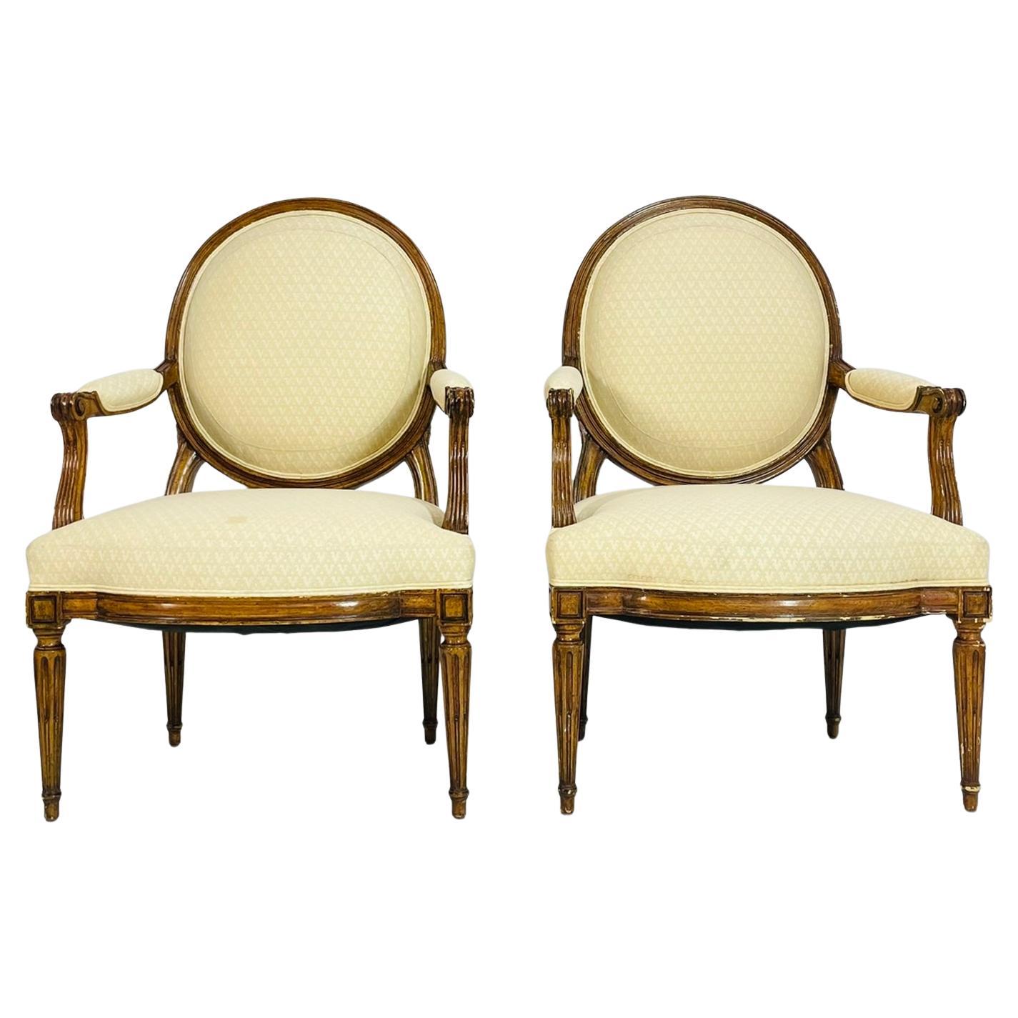 Pair of Armchairs by Dennis & Leen, USA 1990's