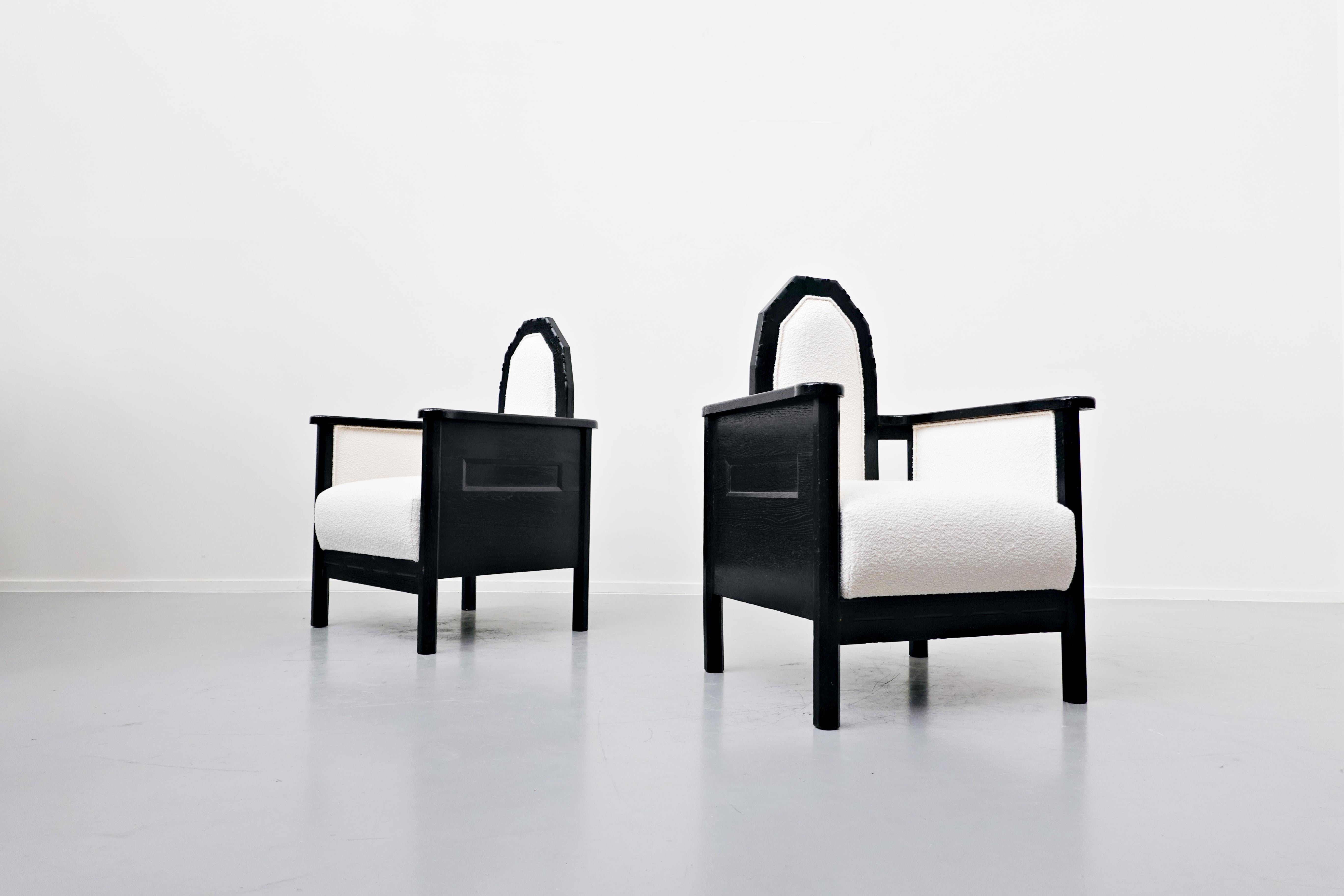 Pair of armchairs by Ede Toroczkai Wigand, 1920s.