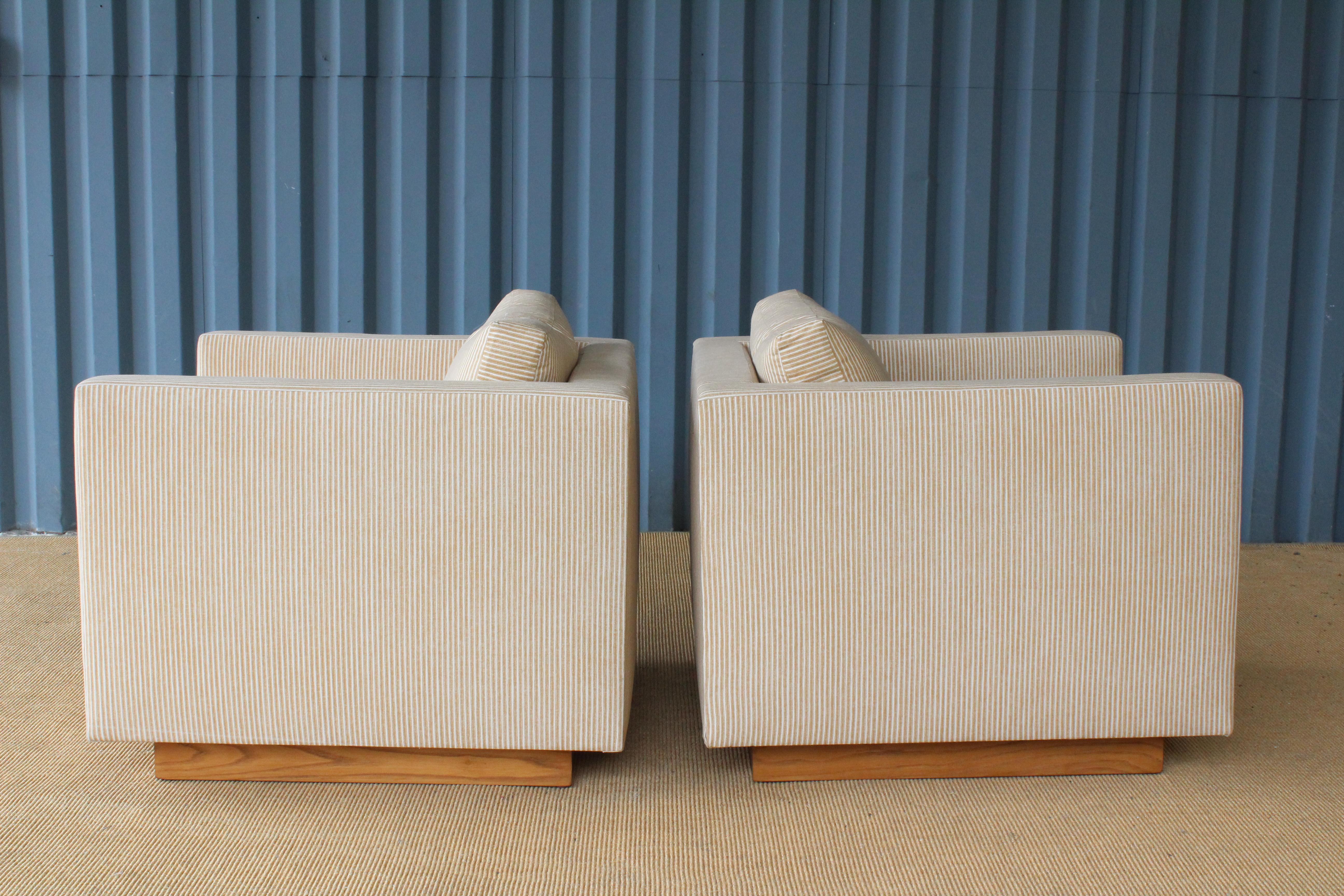 Mid-20th Century Pair of Armchairs by Edward Axel Roffman, 1960s