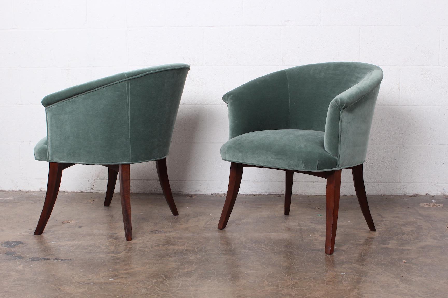 Pair of Armchairs by Edward Wormley for Dunbar 6