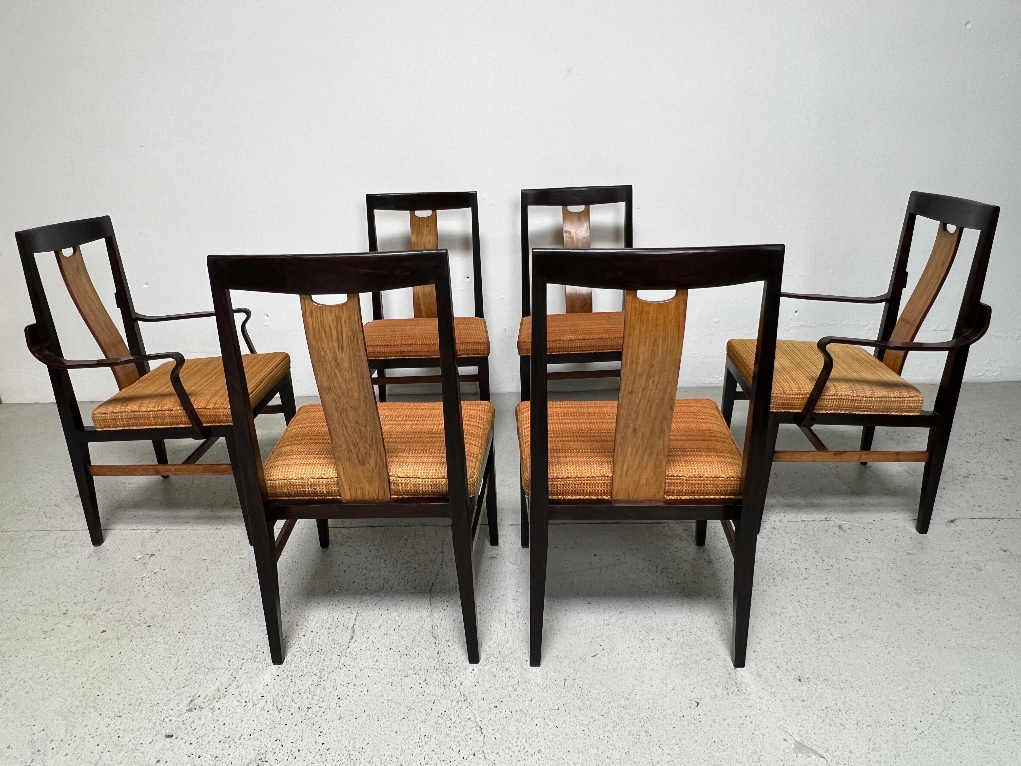Pair of Armchairs by Edward Wormley for Dunbar For Sale 10